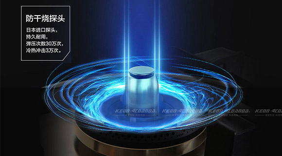廚房忘關火，燒穿鍋？你需要一臺科恩智能防干燒灶具KN610！